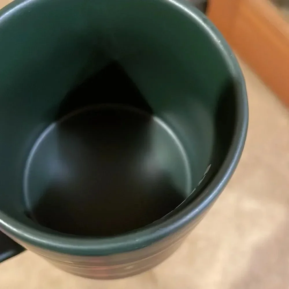 NWT Starbucks green and copper mug